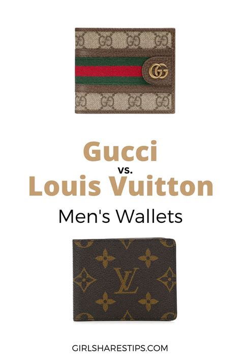 louis vuitton vs gucci wallet|louis vuitton vs gucci sneakers.